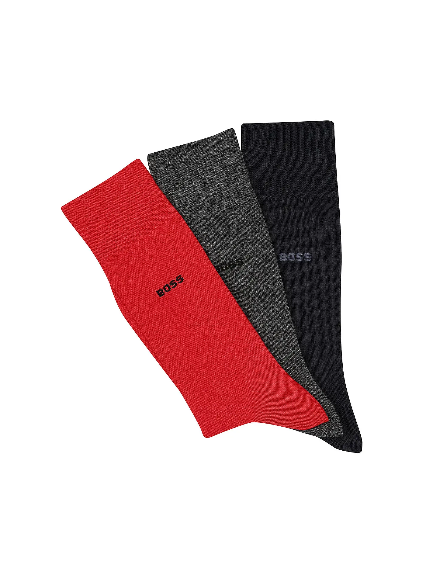 BOSS | Socken 3-er Pack open red | 